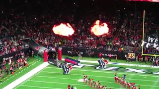 Texans vs Cowboys 2018 -- Team Introductions