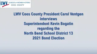 North Bend School Bond Special Election November 2021