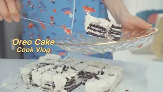 👀Oreo Cake Recipe! | Making My Love, Oreo Cake, egg Tteokbokki, Grapefruit ade Cooking Vlog