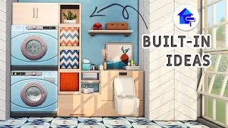 🤍🏡 Interior Design • Functional Ideas | Tutorial | No CC or Mods | Sims 4 + Dream Home Decorator