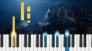 A Whole New World - Aladdin (2019) - Piano Tutorial / Piano Cover