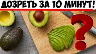 Лайфхак для хозяек: как неспелому авокадо дозреть за 10 минут без потери вкуса!