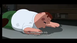 Family Guy | Peter gets beaten by his hologram