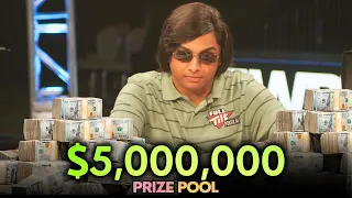 $5,000,000 Prize Pool at Borgata Poker Open Final Table