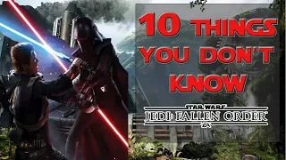 Star Wars Jedi Fallen Order 10 Things, Easter Eggs, Secrets, and References You Don't Know