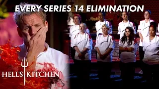 Every Series 14 Elimination on Hell's Kitchen