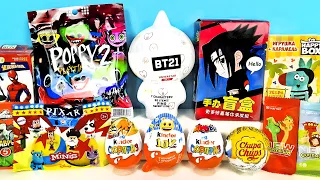 СЮРПРИЗ MIX! BT21, Наруто, ХАГИ ВАГИ Poppy Playtime, Скрепыши New, Marvel Unboxing Kinder Surprise