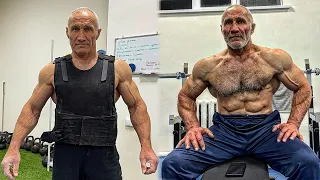 Jacked Old Man. How Strong is Kim Skhashok?