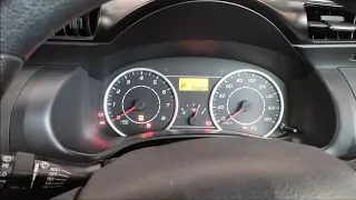 Reset VSC & Check Engine Light - Toyota Wish