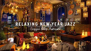 New Year Jazz Music 2024 in Cozy Coffee Shop Ambience☕Relaxing Jazz Instrumental Music to Work,Study