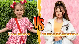 Milana Khametova VS Eva Bravo Play Transformation 👑 New Stars From Baby To 2023