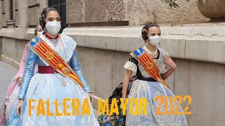 Falleras Mayores 2022 con sus cortes de honor #falles22 #fallesunesco #ajuntamentvlc