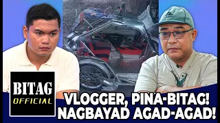 'DI UMUBRA KAY BITAG CARL TULFO! VLOGGER,  PINA-BITAG! NAGBAYAD AGAD!