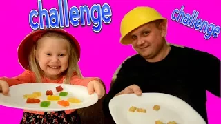 Челлендж ОБЫЧНАЯ ЕДА против МАРМЕЛАДА Real Food vs Gummy Food Candy Challenge