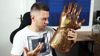 Der Gigantische legendäre Infinity Handschuh von Thanos und Fortnite Spielfiguren! - Unboxing