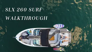 SLX 260 Surf Walkthrough | Sea Ray Boats