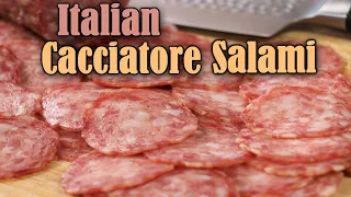 Amazing Homemade Italian Cacciatore Salami