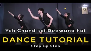 Dance Tutorial - Yeh Chand Koi Deewana Hai | Vicky Patel Choreography | Bollywood dubstep Song