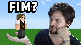 POR QUE EU PAREI COM MINECRAFT NO CANAL?