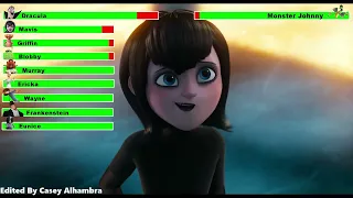 Hotel Transylvania 4: Transformania (2022) Final Battle with healthbars