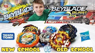 Beyblade Burst *OLD SCHOOL vs. NEW SCHOOL* Battles - Dynamite vs Evolution Wave 4 SwitchStrike's