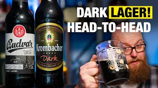 Budvar Dark vs Krombacher Dark: Czech vs German Dark Lager Taste Test