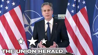 Secretary of State Blinken Holds a Press Conference in Berlin on NATO and Ukraine