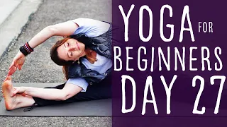 Yoga For Beginners At Home 30 Day Challenge (30 min class) Day 27