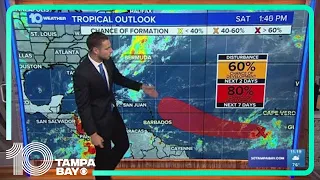 Tracking the Tropics: Tropical wave off African coast has 80% chance of development over next week