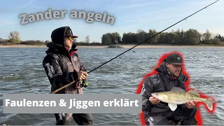 Zanderangeln: Faulenzen und Jiggen erklärt/ Anfänger tipps/ Wie jiggen auf Zander