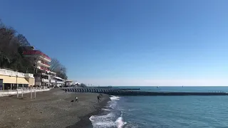 25.03.2019 Погода в Сочи в марте. Смотри на Чёрное море каждый день.