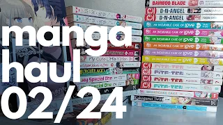 My February 2024 Manga Haul ♡ YURI, SHOUJO & MORE!