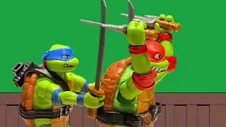 Teenage Mutant Ninja Turtles-Toy Photo Show. Episode Titled-In Training