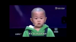 На шоу талантов в Китае, ребенок порвал ЗАЛ! /funny children