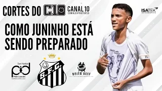 ELDER CAMPOS FALA SOBRE COMO O FILHO DE ROBINHO ESTÁ SENDO LAPIDADO NO SUB-17 #santos #futebol