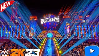 WrestleMania 33 Ultra Realistic🔥Modded Arena Showcase With  ENTRANCES |KanavXGaming | WWE 2K23 MOD