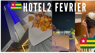 LOME TOGO VLOG:THE TALLEST BUILDING IN LOME  HOTEL 2 FEVRIER