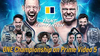 LIVE Fight Companion | ONE Championship on Prime Video 5 | SCMP Martial Arts