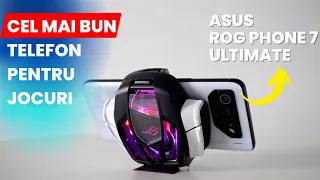 Asus ROG Phone 7 Ultimate - cel mai bun telefon pentru jocuri precum Brawl Stars, Genshin Impact etc