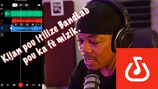 Kijan pou itilize BandLab pou rekòde vokal , pou mete efè, pou edite, e fè tout yon mizik konplè