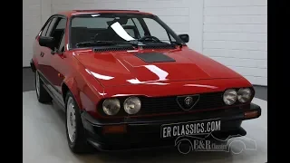 Alfa Romeo GTV6 2.5 V6 1986 -VIDEO- www.ERclassics.com