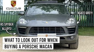 PORSCHE MACAN BUYERS GUIDE | INVICTUS MOTORS