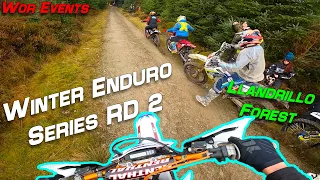 WOR EVENTS | WINTER ENDURO SERIES RD 2 | LLANDRILLO FOREST SPORTSMAN RACE #hardenduro #racing