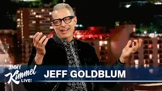 Jeff Goldblum on Fashion, Performing for the Queen & New Disney+ Show