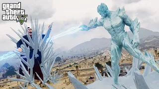 GTA 5 - Can you freeze Superman with Iceman powers?