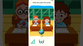 Dop 3 Level 347 Help him pass the exam #androidgames #dop3 #youtubeshorts #viralshort #gameplay #dop