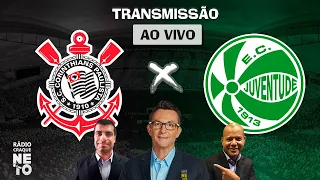 Corinthians x Juventude | AO VIVO | Campeonato Brasileiro 2021 | Rádio Craque Neto