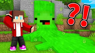 JJ found Mikey WATERFALL in Minecraft! (Maizen)