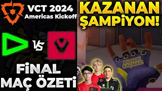 LOUD vs Sentinels BÜYÜK FİNAL MAÇ ÖZETİ | VALORANT 2024 Americas Kickoff