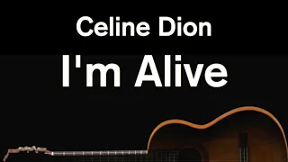 I'm Alive - Celine Dion (Acoustic Karaoke)